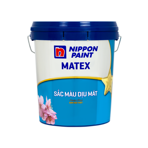 Sơn nội thất Nippon Matex Sắc Màu Dịu Mát