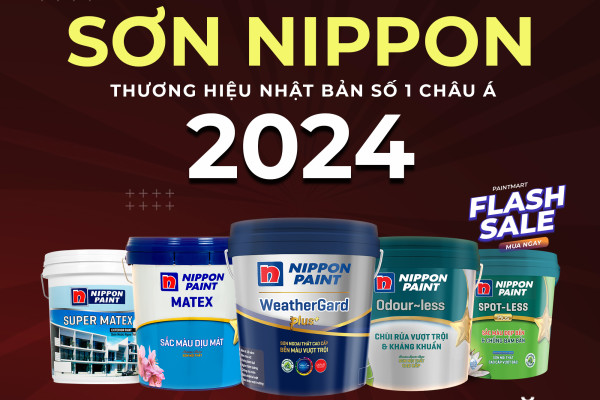 Bảng giá sơn Nippon mới nhất 2024