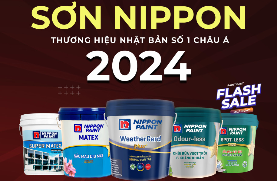 Bảng giá sơn Nippon mới nhất 2024