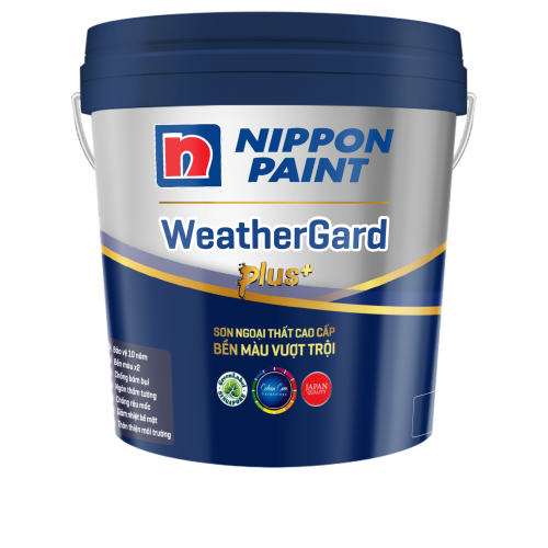 Sơn ngoại thất Nippon WeatherGard Plus+