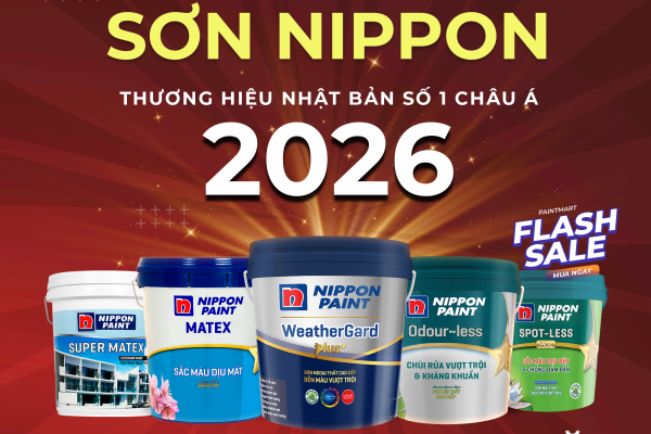 Bảng giá sơn Nippon mới nhất 2026