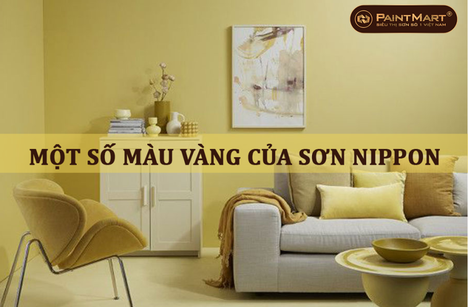 Sơn nhà màu vàng -Sự lựa chọn hoàn hảo cho không gian hiện đại 